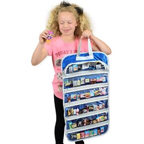 Toys Storage Blue Organizer Compatible Real Littles Mini Brand Peppa EASYVIEW