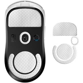 Smooth Sliding Mouse Skates for Logitech G Pro X Superlight Mouse Feet Replacement(PTFE,White) Rounded Edges Durable and Ultra-Smooth Gaming Mouse Glider for G Pro Superlight