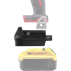 DL18ML Battery Adapter for Dewalt 20V Convert to for Milwaukee M18 18v, Battery Adaptor Convert for Dewalt 20V Li-ion Batteries to for Milwaukee M18 18V Power Tool(No Battery)