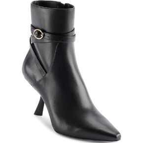 KARL LAGERFELD Women's Karly Everyday Heeled Bootie Ankle Boot