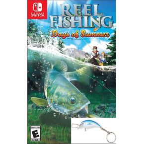 Reel Fishing: Days of Summer for the Nintendo Switch plus FREE BONUS Keychain