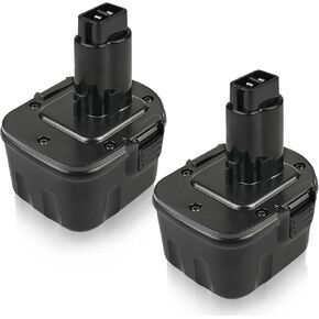 2 Pack 12V 3.6Ah Battery Replacement for Dewalt 12V Battery DW9071 DW9072 DC9071 DE9037 DE9071 DE9072 DE9074 DE9075