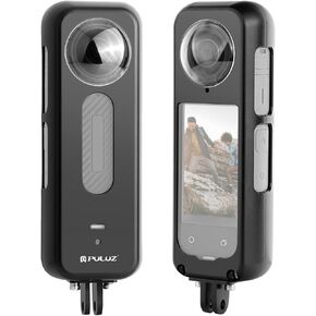 PULUZ Utility Frame for Insta360 X4, Metal Protective Cage with Lens Protector, Protective Frame for Insta360 X4 Accessories
