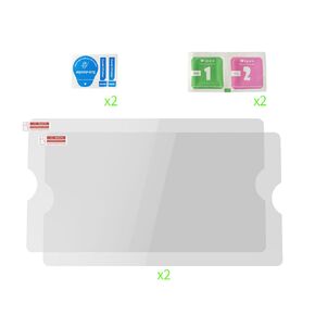 Dobe - Compatible with PS5 Portal Screen Protector 9H Hardness 0.29mm Tempered Glass Film Ultra Clear Round Edge Screen Protector Film Anti-Scratch Anti-Fingerprint for PS5