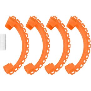 XINANEE Propeller Guard Protector, Prop Bumper, Anti-Collision Protective Cover for DJI AVATA Drone Accessories (Orange)