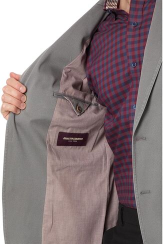 Johnston & Murphy Men's Washed Cotton Blazer in Saudi Arabia