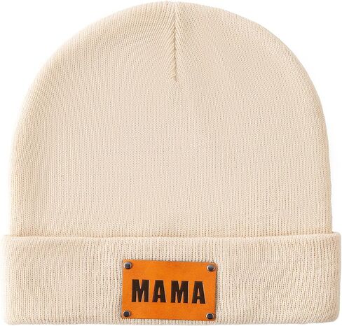 Jastore 2 PCS Parent-Child Beanie Hat Mother & Baby Daughter Son Soft Beanie Cap Kids Winter Warm Knit Hat in Saudi Arabia