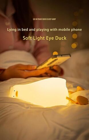 Rechargeable LED Christmas Gift Night Light - 3 Level Dimmable Touch Lamp for Nursery and Kids Room Decor - Perfect Sleep Aid and Gift! in Saudi Arabia