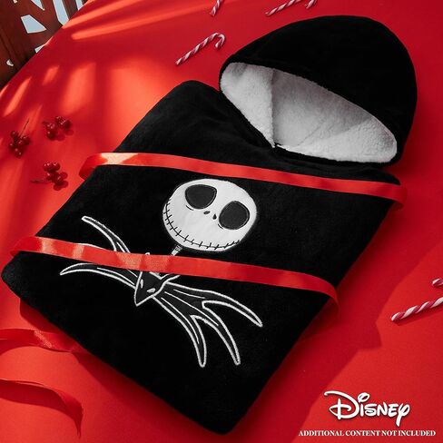 Disney Fleece Hoodie for Adults and Teenagers Oversized Hooded Poncho One Size - Stitch Gifts in Saudi Arabia