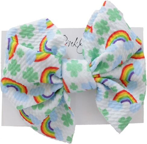 Baby Girl Bows Headband Newborn Handmade Hair Bows Hair Accessories for Infant Toddlers Kids (Sunflower, One Size) in Saudi Arabia