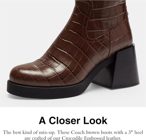 Coach Women's Natasha Boot Industrial Shoe in Saudi Arabia