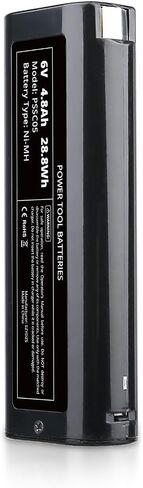 VINIDA 4800mAh 6V استبدال البطارية لبطارية Paslode 404717 Ni-MH متوافق مع Paslode PS604N B20544E BCPAS-404717 404400 900400 900420 900600 901000 902000 CF-325 IM200 F18 in Saudi Arabia