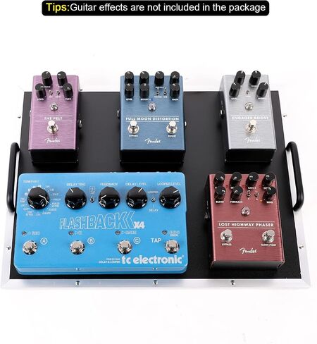 Ghost Fire Guitar Pedal Board Aluminum Alloy Effect Pedalboard with Carry Bag F-LITTLE20 in Saudi Arabia