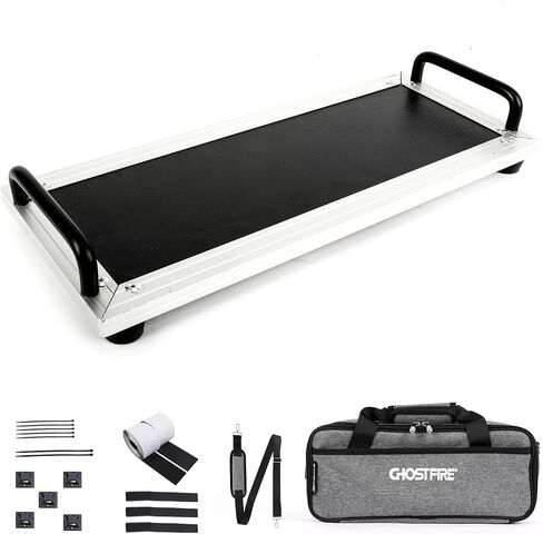 Ghost Fire Guitar Pedal Board Aluminum Alloy Effect Pedalboard with Carry Bag F-LITTLE20 in Saudi Arabia