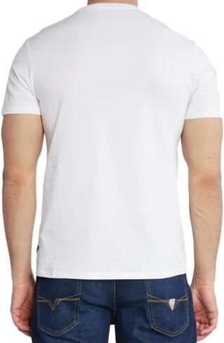 GUESS Men's Short Sleeve BSC Embossed Tee in Saudi Arabia
