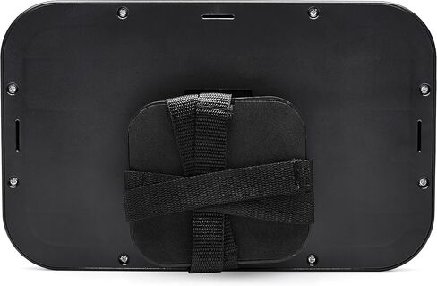 Amazon Basics Safety Car Seat Mirror for Rear Facing Infant with Wide Crystal Clear View, Black, 11.81 x 7.48 x 3 in in Saudi Arabia