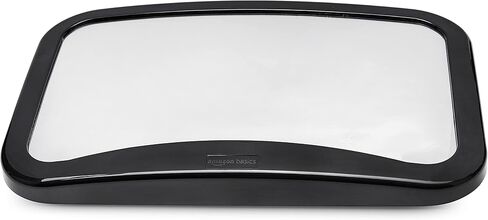 Amazon Basics Safety Car Seat Mirror for Rear Facing Infant with Wide Crystal Clear View, Black, 11.81 x 7.48 x 3 in in Saudi Arabia