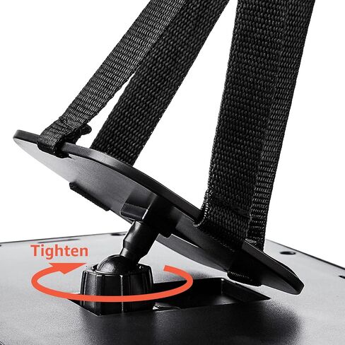 Amazon Basics Safety Car Seat Mirror for Rear Facing Infant with Wide Crystal Clear View, Black, 11.81 x 7.48 x 3 in in Saudi Arabia