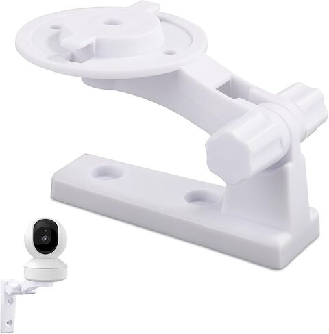 Camera Wall Mount Compatible with Reolink E1 / E1 Pro, White Camera Wall Bracket Adjustable Ceiling Camera Mount for Mercury TPLINK in Saudi Arabia