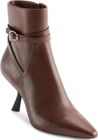 KARL LAGERFELD Women's Karly Everyday Heeled Bootie Ankle Boot in Saudi Arabia