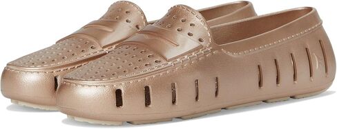 Floafers Women's Metallic Posh Driver Driving Style Loafer in Saudi Arabia