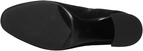 VANELi Womens Ilias Heeled Zippered Square Toe_DELETE Casual Boots_DELETE Ankle Mid Heel 2-3" - Black in Saudi Arabia