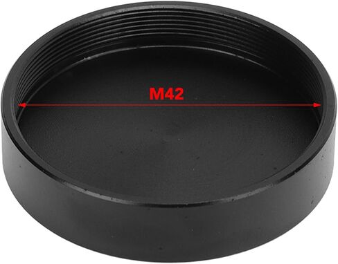 Lens Dust , Lightweight and Portable Lens with Aluminum Alloy, Dust Cover for Astronomical Primary Mirrors or Photography Sleeves with M42 External Threads in The Size of M4 in Saudi Arabia