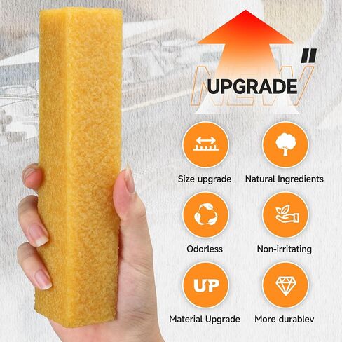 Cleaning Eraser Stick Small 4X 1in | Natural Rubber Eraser for Removing Dust and Build up from Abrasive Belts/Sanding Discs/Sandpaper/Drum Sanders/Grip Tape in Saudi Arabia