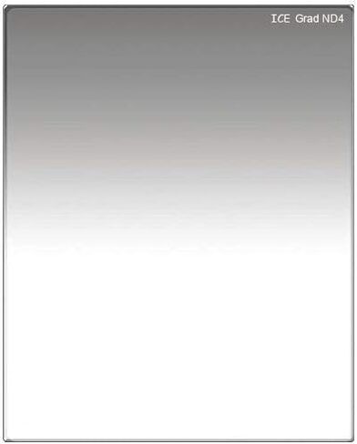 ICE 100mm x 150mm Soft Grad Filter Neutral Density Optical Glass ND GND with Hard Clamshell Case (ND4 2 Stops) in Saudi Arabia
