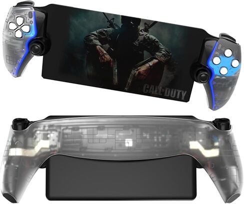 PS Portal Replacement Shell Case Anti-Scratch Replacement Protective Shell for PS-5 Portal Game Detachable Shell Accessories (Black) in Saudi Arabia