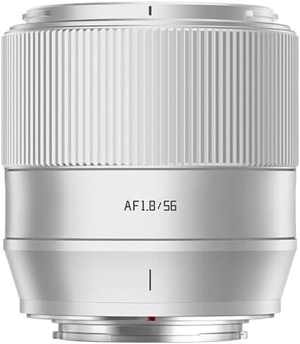 TTArtisan Auto Focus 56mm F1.8 Prime Lenses for APS-C Mirrorless Digital Camera (Silver, Z Mount) in Saudi Arabia
