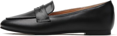 أحذية Tilocow النسائية بدون كعب Penny Loafers للنساء مريحة بمقدمة مستديرة مسطحة وأحذية أنيقة للعمل in Kuwait