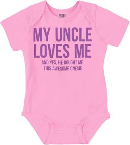اشترت شركة Brisco Brands Uncle Loves Me هذا الرومبير للأطفال من قطعة واحدة للأولاد والبنات in Kuwait