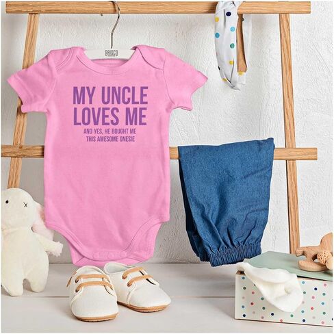 اشترت شركة Brisco Brands Uncle Loves Me هذا الرومبير للأطفال من قطعة واحدة للأولاد والبنات in Kuwait