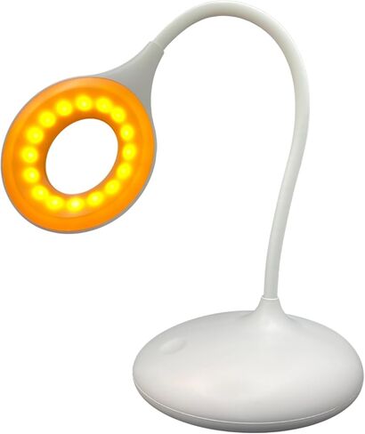 Mito Red Light - Red Light Lamp - Portable & Flexible Red Table Lamp - Cordless Lamp, Rechargeable Reading Lamp - Red Light Reading Light - Red Light for Bedroom & Desk in Saudi Arabia