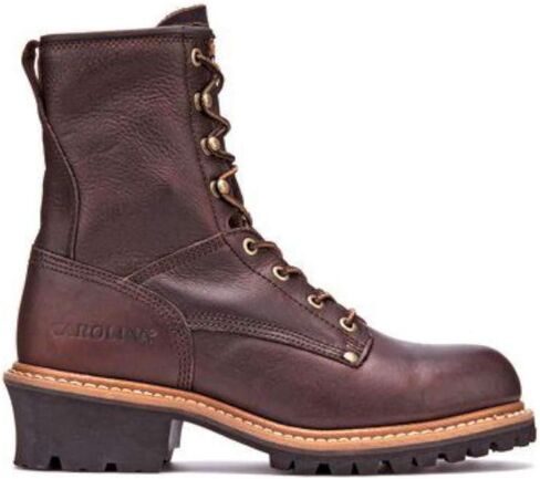 Carolina Women's CA1421 Elm 8Steel Toe Logger بني داكن 7.5 M in Kuwait