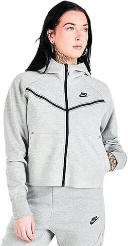 Nike Sportswear Tech Fleece Windrunner Dark Grey Heather/Black 2XL in Saudi Arabia