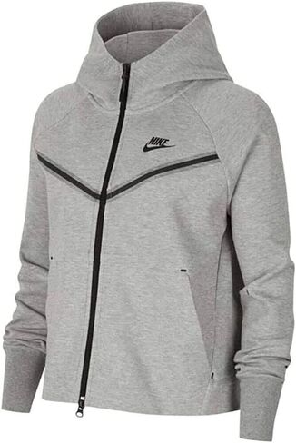 Nike Sportswear Tech Fleece Windrunner Dark Grey Heather/Black 2XL in Saudi Arabia