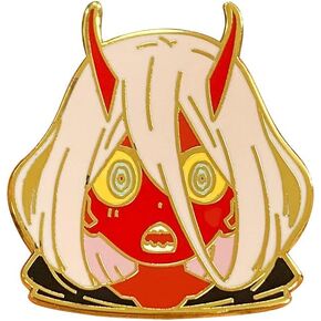 Darling In The Franxx Code:002 Nine Iota Zero Two 1.25" ENAMEL PIN BADGE