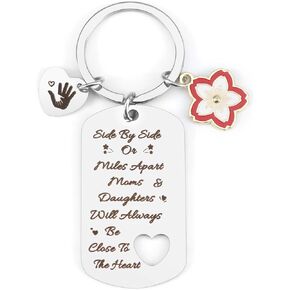 WRNZL Gifts for Mom, Mom Gifts, Mom Keychain, Birthday Gifts for Mom, Gifts for Mom From Daughter, Gift for Mom