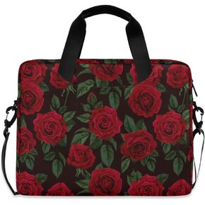 ALAZA Camo Pink Camouflage Laptop Case Bag Sleeve Portable Crossbody Messenger Briefcase w/Strap Handle, 13 14 15.6 inch
