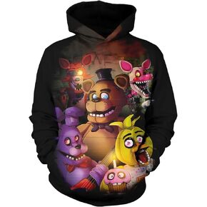 Horror-Themed Anime Hoodie | Unique and Spooky Fashion Apparel