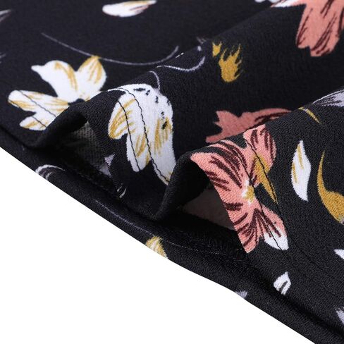 فساتين حفلات كاجوال للسيدات من IHOT بتصميم زهور واسعة على شكل حرف A مع جيوب in Kuwait