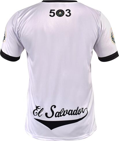 Fury El Salvador Soccer Jersey El Salvador Jersey Black White El Salvador Shirt for All Salvadorans Men/Women/Unisex/Hombres in Saudi Arabia
