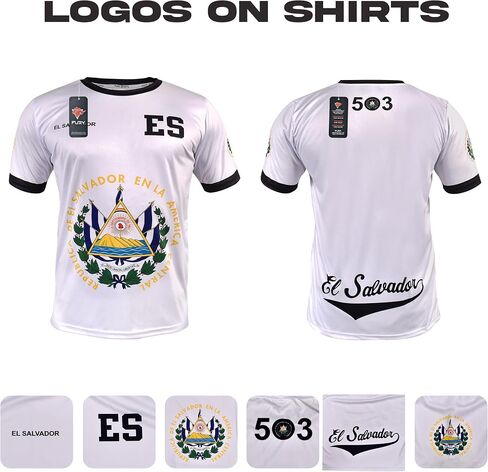 Fury El Salvador Soccer Jersey El Salvador Jersey Black White El Salvador Shirt for All Salvadorans Men/Women/Unisex/Hombres in Saudi Arabia