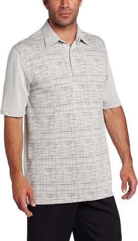Greg Norman Collection Men's Tonal Print Pique in Saudi Arabia