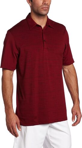 Greg Norman Collection Men's Tonal Print Pique in Saudi Arabia