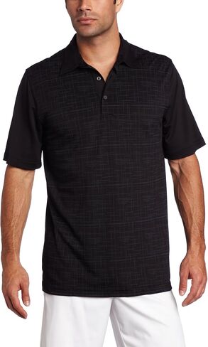 Greg Norman Collection Men's Tonal Print Pique in Saudi Arabia