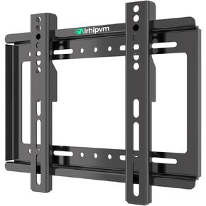 Alrhipvm TV Wall Mount Brackets Low Profile Fixed for 13-43 Inch LED, LCD TVs Flat Screen Up to 55lbs, Universal TV Monitor Mount Fits 8" Wood Studs VESA 200x200mm