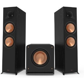 Klipsch 2.1 Ebony System - Model RP-8000F II, RP-1200SW